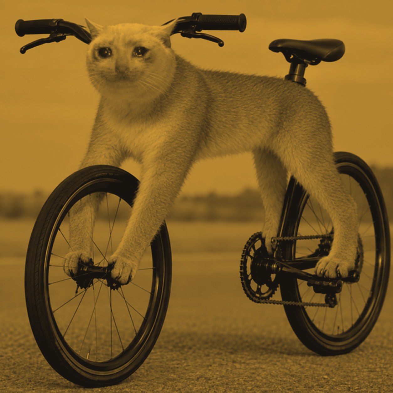 BIKE CASHCATE lore illustration